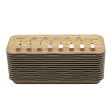 White Noise Sleep Sound Speaker Machine with 8 Nature Sound Speaker Music Center Wireless Home A