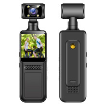 Caméra D'Action de Poche 4K HD, Caméscope de Sport, Rotation à 180, Caméra Wi-Fi Portable, Caméra de Sport Sans Carte Mémoire