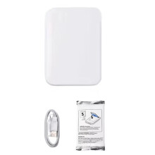 Color Photo Printer Portable Printer HD Pocket Printing Maker with 50 Sheets of Printing Paper for Gift