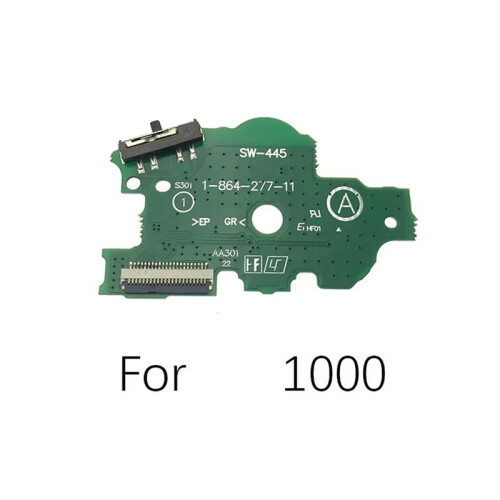 1 Pcs Circuit Board PCB Power  Off  Button Replacement Part for PSP 1000 Accessories 1