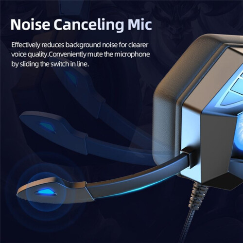 Wired Gaming Headset with Microphone for PS4 PS5   PC Computer Laptop Headphone D 2