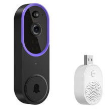 Outdoor Wireless Doorbell Wifi Video Intercom Digital Door Peepholes IR Night Vision Waterproof HD Camera Door Bell