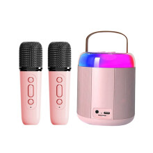Portable Karaoke Machine Y2 KTV System Wireless Dual Microphone High-Fidelity Stereo Sound