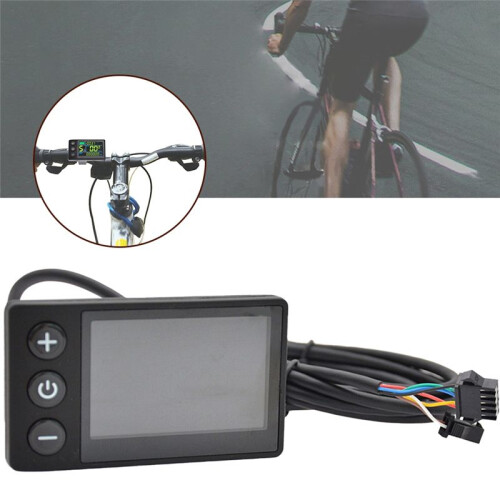 S866 Electric Bicycle Display 24V/36V/48V Colorful LCD Screen Meter SM Ebike Power Assisted Scooter Control Dashboard 2