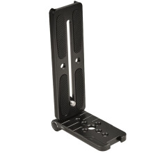 Universele L-Plaat L-Beugel Opvouwbare Arca Compatibele Statiefkop Cold Shoe QR Quick Release-Plaat Verticale Foto