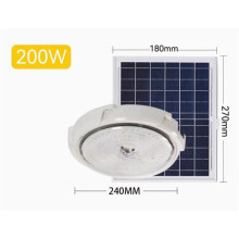 (200W) LED Solar Ceiling Light Pendant Light Outdoor Indoor Solar Power Lamp with Line Corridor Light for Garden Decoration Hot