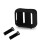 Protective Silicone Case for  Go 4 Shockproof Case with Mounting Strap Ideal for Transporting Your Speaker Black 1