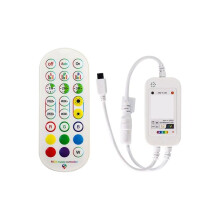 RGB-LED-Controller mit 24 Tasten, Tuya-LED-Streifen-Controller, Musik-Controller mit Intelligenter Wi-Fi-App-Steuerung