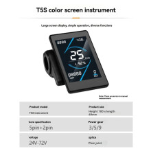 36V 48V 26A Brushless Controller T5S Meter LCD Display+130X Throttle Kit for Electric Scooter E-Bike Repair Kit