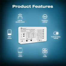 GLEDOPTO ZIGBEE3.0 Five-in-One LED Controller DC5-24V 6A/Per Total 6A Upgrade Lantern Lighting Controller