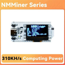 NerdMiner Solo Lottery Miner 310KH/S LoRa 32 V3 433-510MHz USB High Performance Win BTC Support WiFi and BLE Connect