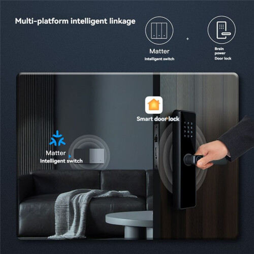 Tuya Matter WiFi  Light Button  EU Version Remote Control for Alexa  Home HomeKit SmartThings 3 Open 1