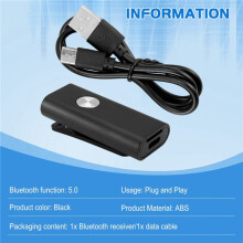 Portable  Receiver Adapter Lavalier  Adapter for Car Speakers Audio Receiver  5.0 Adapter