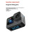 Quick Release Mounting Board Adapter for GoProHero12 11 10 9 11mini MAX Easy Installation Adapter 5