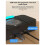 New Portable  Speaker with Wireless Charging Atmosphere Light Clock Alarm Function Double Speaker USB Charging 5
