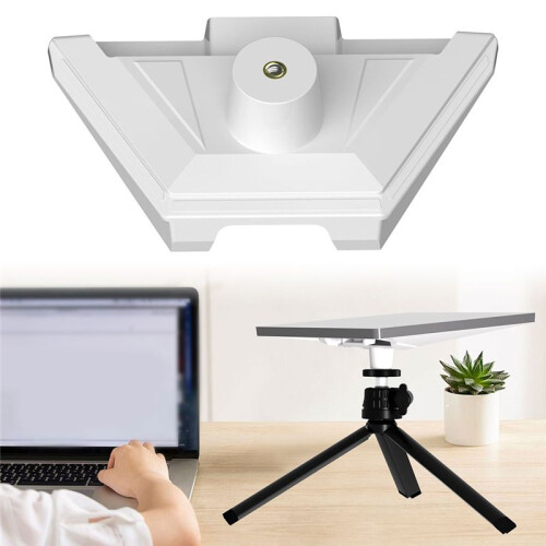For Starlink  Plastic Tripod Mount Adapter - Fixed 1/4inch Device Holder Compatible Dish Mounts White 2