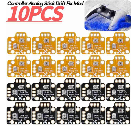 10PCS Gamepad Joystick Drift Board Controller Analog Thumb Stick Drift Fix Mod for PS5/PS4/ One/Series Repair Part,A 2