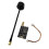 3.3G 64CH VRX FPV Wireless Image Transmission Receiver Frequency Support Range 3060-3500MHz/Automatic Channel Search 1