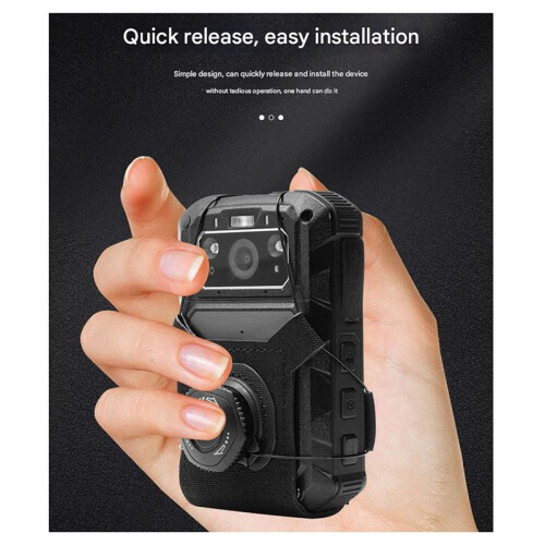 Recorder Case Fixed Set with Universal Back Panel Clip for Waist Belt Fast Reverse Anti Shake Recorder Case Cover,B 2