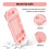 Protection Case for   Lite with Kickstand Hard Case for   Lite Games Console with Stand 5