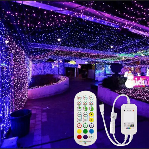 24Keys RGB LED Controller Tuya LED Strip Controller Music Controller with  Wi-Fi App Control 2