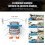 Tela de Toque de 4 Polegadas para Carro DVR 1080P Dash Cam Frontal Interna da Câmera Visão Noturna Gravação em Loop G-Sensor (A) 2