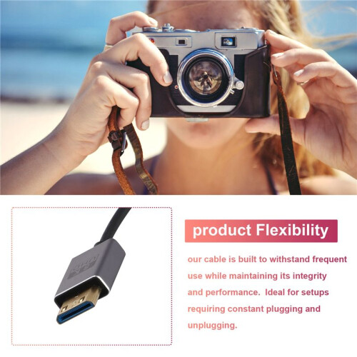 Digital Camera  -Compatible Cable 8K 60Hz  for Camera 8K  OD2.5mm HD 2.1 Cable 0. A 2