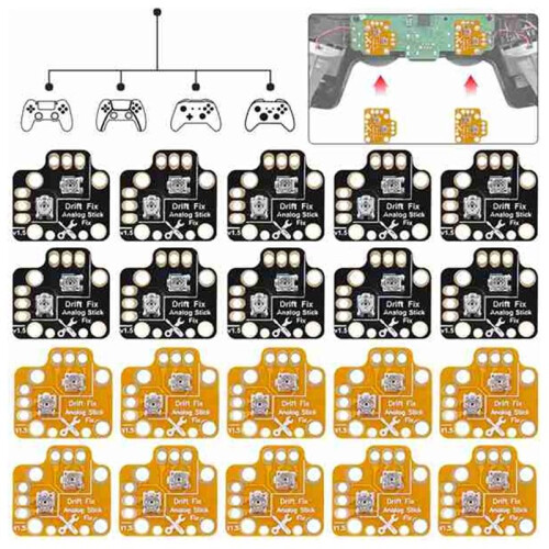 Gamepad Joystick Drift Repair Board Controller Analog Thumb Stick Drift Fix Mod for PS5 PS4  One/Series S/X 1