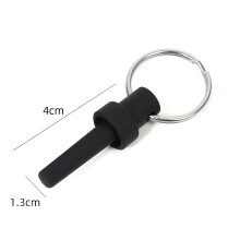 (Black) Miniature cigar drill compact portable cigar punch portable cigar drill stainless steel blade