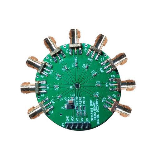 50KHz- 6GHz SP8T RF  Module 8 Select 1 RF Antenna  Single-Pole Eight-Throw Microwave RF SP8T 2