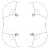 1 Set Protector Propeller Accessory Guard for   SE/ 2/  Wing Fan Cover Propeller Protector 1