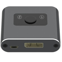 -Kompatibler Splitter/, 2 , Bidirektional, 4K Ultra HD, 1 Eingang, 2 Ausgänge, 2 Eingänge, 1 Ausgang