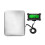 PS21 Digital Scale 200KG Electronic Postal Scale Stainless Steel Floor Scale LCD Backlight Display Portable Scale 7