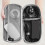 BOONA Portable Travel Storage Bag Multi-Function Storage Bag for Laptop Adapter,Power Bank,Data Cable,Charger,Gray 4