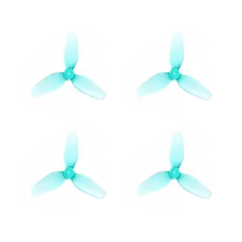 1,2x0,9x3 1,22 Polegadas Hélice 3 Pás PC FPV Hélice 1 mm Eixo para RC FPV Drones Peças DIY B