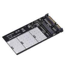 SSD to Adapter Converter Card to 6Gps M.2 MSATA SSD to 2.5 Adapter for Laptop Desktop