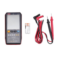 -T Multímetro Digital AC Voltage Tester Multímetro True RMS Medidor de Frequência de Capacitor Digital UT121A