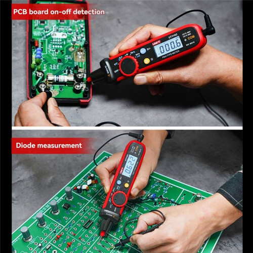 -T UT118C Pen-Type Meter Digital 600V  AC Voltmeter True RMS Frequency Meter NCV Capacitance Resistance Test 1