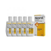 (4PCS) (5PCS) 1-5x Shampoo Anti Dandruff Treatment Prevents Dandruff 100 ML