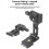 Folding Camera L Holder Quick Release Plate with 1/4 Screws for SLR DSLR Camera Bracket 4