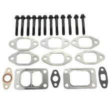 Exhaust Manifold Bolts Gaskets Kit Fit compatible with Dodge Cummins 5.9,12V 5266422 3927154 3929881 3905443 3901448 3944593
