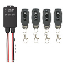 433Mhz Universal Wireless Remote Control DC8V-80V 30A Outdoor Waterproof Relay Module for Pump Light Fan