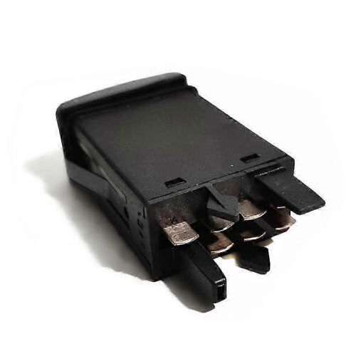 Car Emergency Flasher Light Hazard Button Switch compatible with 1997-2001 1U0953235C 1