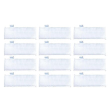 12PCS Steam Cleaning Pad compatible with Steam Cleaner Replacement Parts Microfiber Mop Cloth Steam Mop Pads