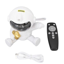 Spaceman Star Projector Night Light LED Remote Control Projection Lamp 360 Degree Rotation Projector Light compatible with Meditation Relaxation