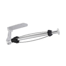 Paper Towel Holder, Easy Tear Wall Mount Under Cabinet , Aluminum Alloy Paper Roll Holder Adhesive