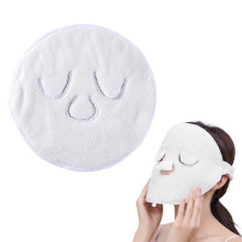 Reusable Face Towel for Beauty Treatments, Coral Velvet Facial Steamer Towel with Hot Cold Compress Functionality That Moisturizes Skin And Promotes
