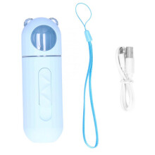 Nano Facial Sprayer Handheld Facial Steamer Fine Mist for Skin Care with Retractable Design Quick Drying Mist Output Power Bank Compatible Portable