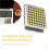 8X8 LED Matrix Module HT16K33 I2C Interface LED Dot Matrix Module Support Expansion Connection LED Electronic Screen B 1