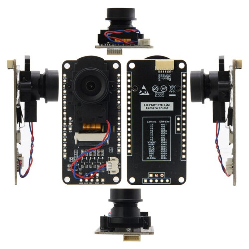 LILYGO T-ETH-Lite ESP32 ESP32-S3 Dev Board W5500 Ethernet PoE Support MicroSD MQTT Web OTA IoT Node Power POE Module 2